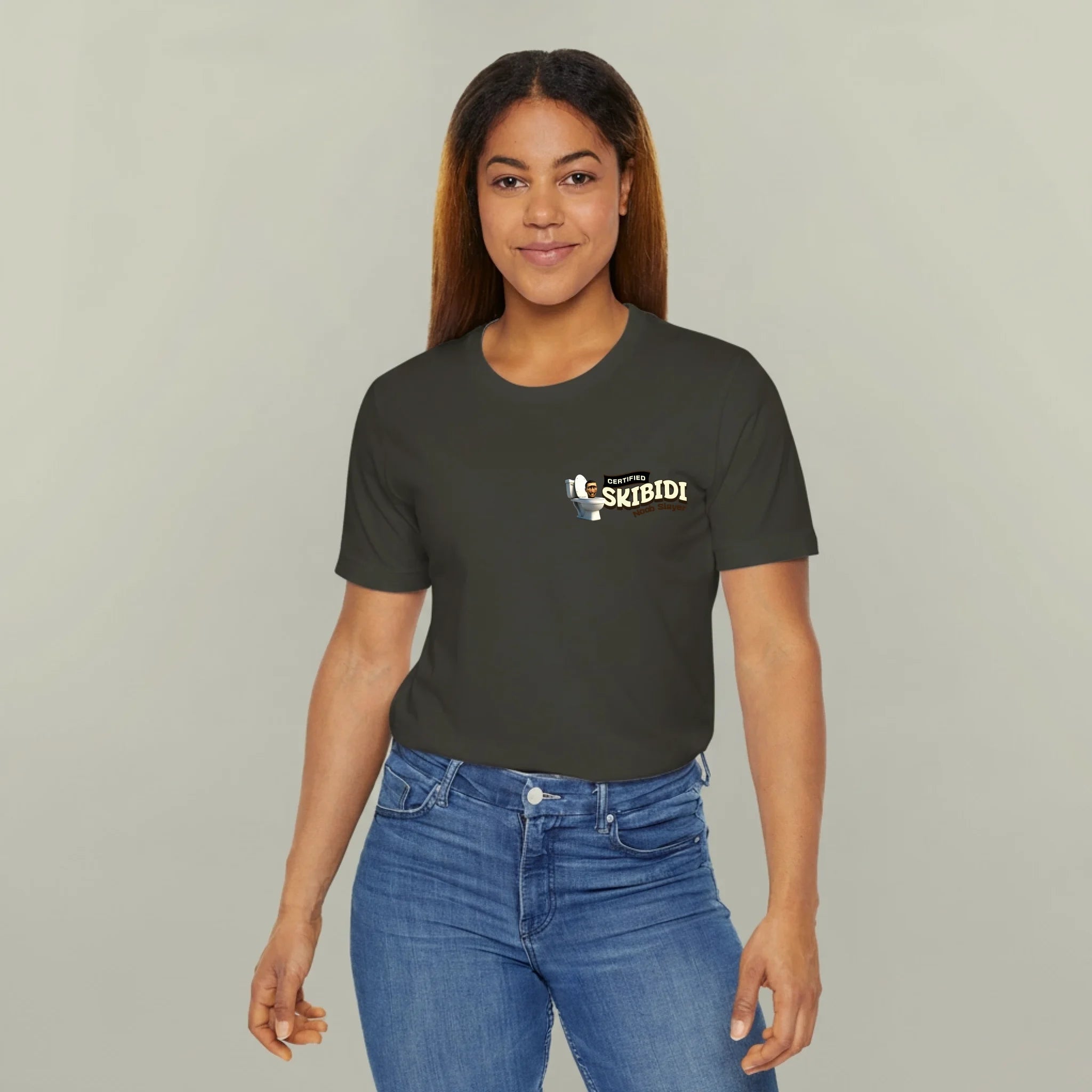 Charcoal - Unisex Jersey Short Sleeve Tee