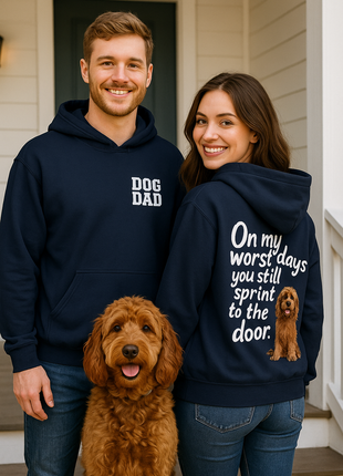 On my worst days Pets Hooded Sweatshirt