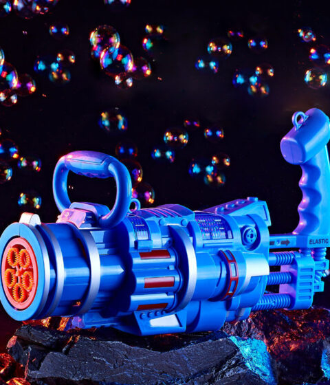 Electric Bubble Machine Gun