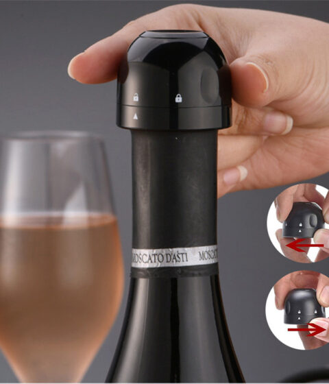 Vacuum Red Wine Bottle Stopper