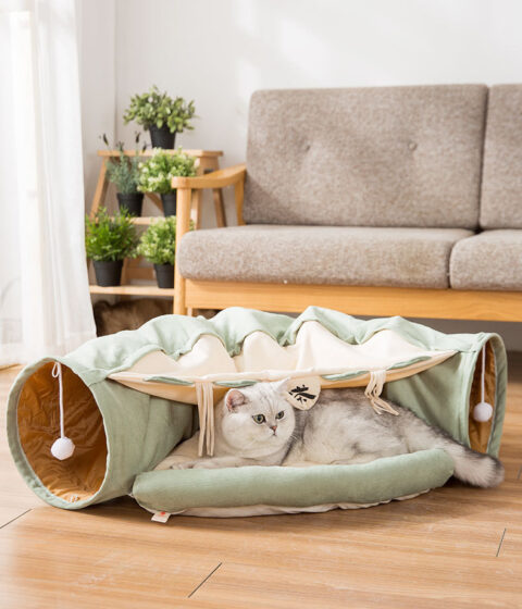 Collapsible Cat Tunnel Washable