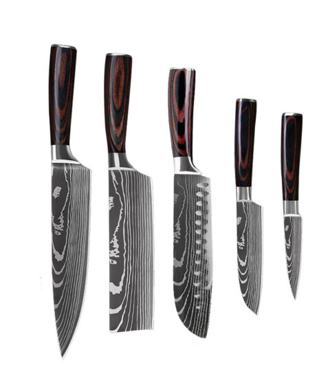 6 Piece Set 8 Piece Set 10 Piece Set Knife Chef's Knife Chef's Knife Kitchen Knife Cooking