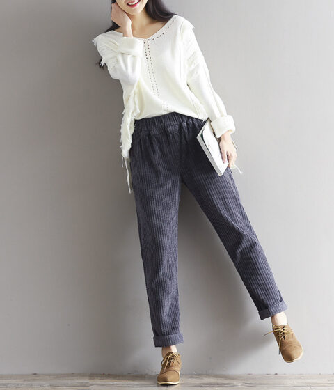 Corduroy Casual Pants