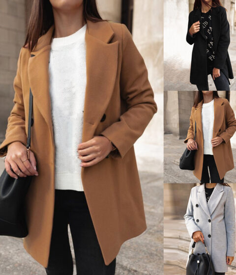 Winter Long Woolen Coats