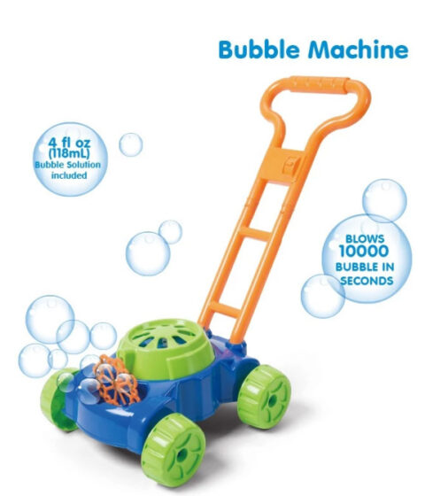 Plastic Hand Push Bubble Machine