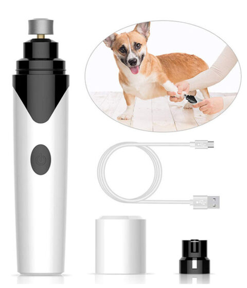 Pet Dog Cat Pencil Sharpener, Electric Nail Clippers Cleaning Nail Clippers