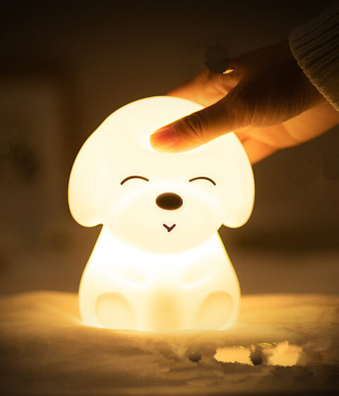 Puppy Night Light Lamp