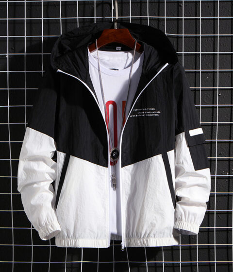 Windbreaker Protection Hooded Jacket