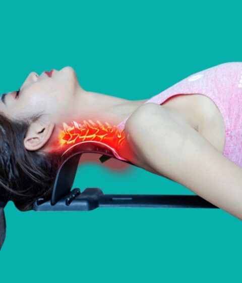 Lumbar Spine Neck Support Traction Device