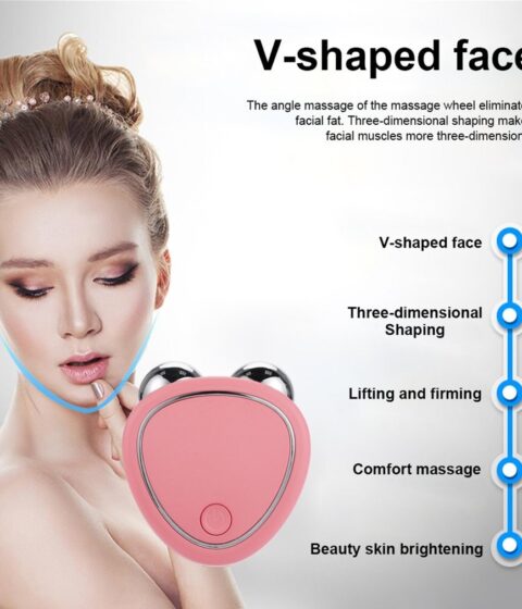 Portable Facial Lifting Micro-Current Massager