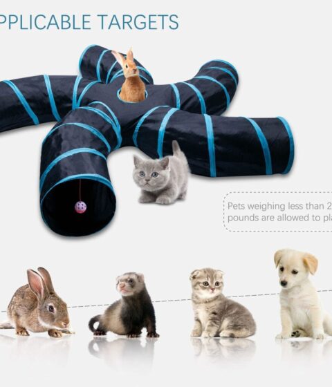 Tunnel Pattern Pet Toy